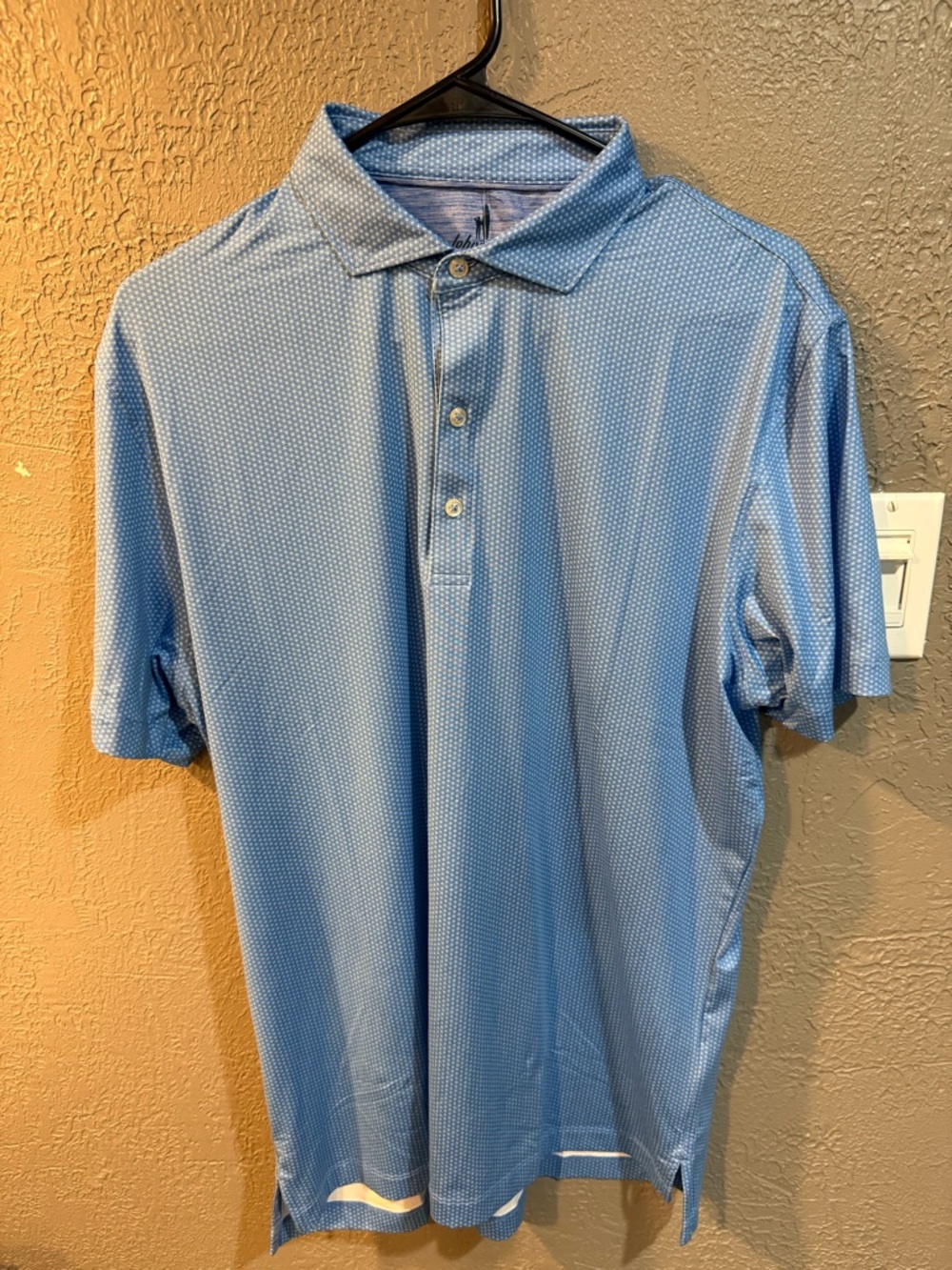 Johnnie-O Men's Light Blue Polo Shirt
